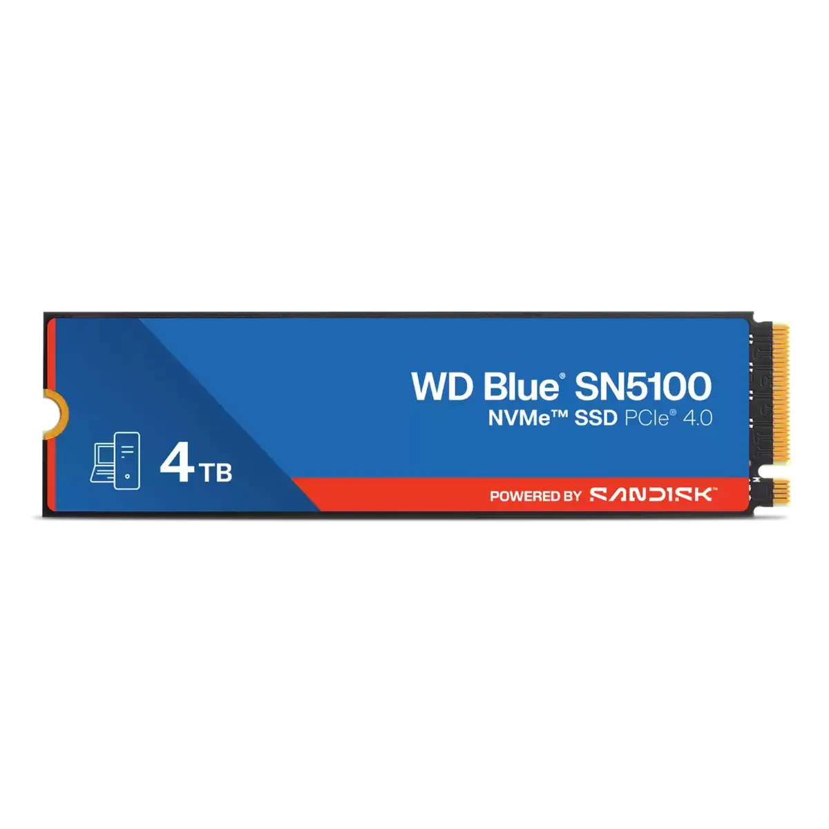 Sandisk WDS400T5B0E-00CPE0 WD Blue SN5100 4TB M.2 PCIe NVMe Gen4 2280 6900 MBps 6700 MBps #1