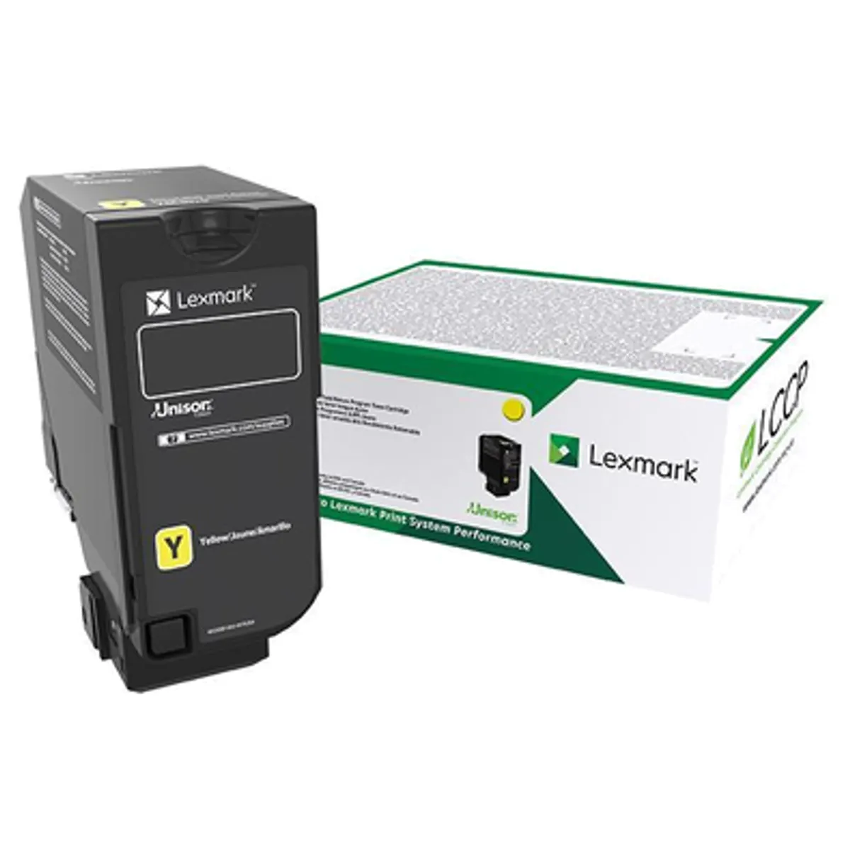 Lexmark 75B20Y0 tonerkazetta sárga 10000 oldal #1