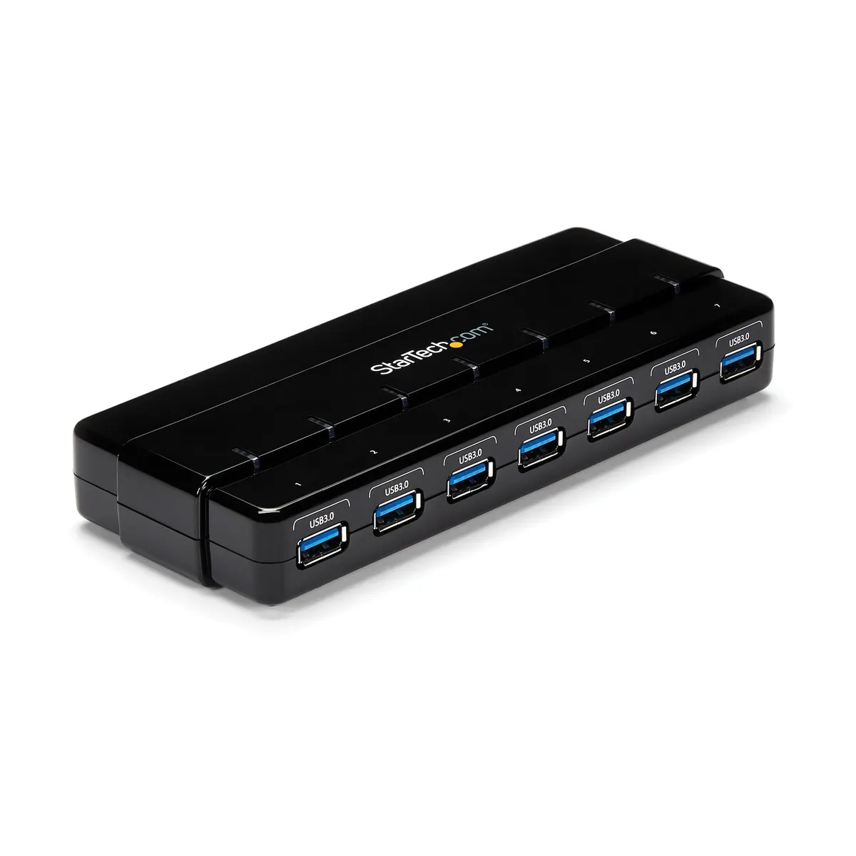 StarTech.com ST7300USB3B 7 portos USB 3.0 hub adapterrel #1