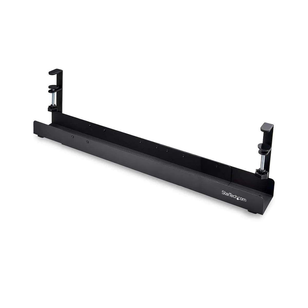 Startech.com CALB-DESK-CABLE-TRAY asztal alatti kábelrendező tálca fekete 105 mm szélesség 207 mm magasság #1