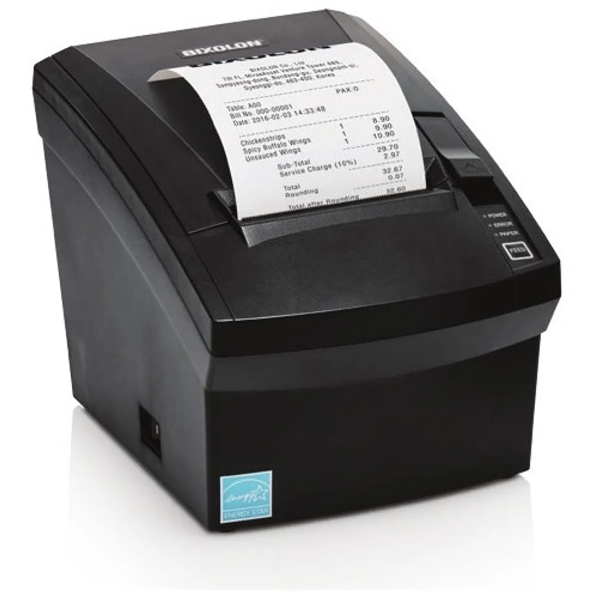 Bixolon SRP-332IIISK/BEG SRP-332II direkt termál 58/80 mm 203x203 DPI USB vezetékes automata vágó 64 MB memória 32 MB flash memória fekete #1