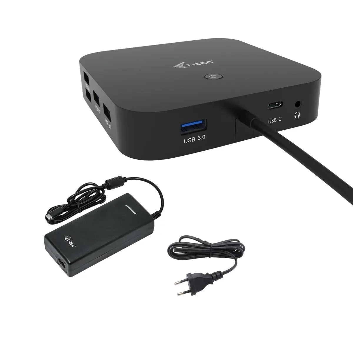 I-tec C31HDMIDPDOCKPD100 dokkoló USB-C HDMI DP dupla kijelző 100W PD 4K LAN #1