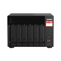 QNAP TS-673A-8G TS-673A AMD Ryzen V1500B 4C-8T 2,2 GHz, 8GB DDR4, 2x M.2 NVMe, 2,5 GbE LAN, PCIe Gen3 x4, 6-fiókos NAS