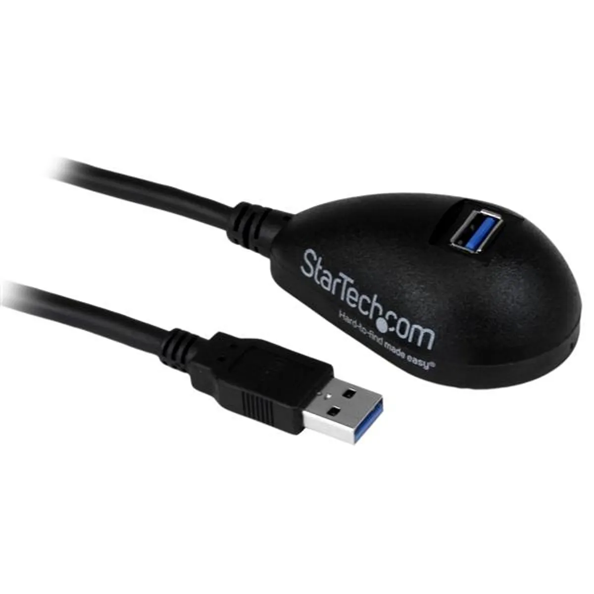 Startech.com USB3SEXT5DKB USB hosszabbító kábel USB A-A 1,5 m USB 3.2 Gen 1 5 Gbps nikkel fekete #1