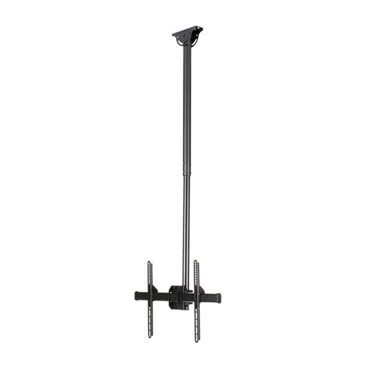 Startech.com FLATPNLCEIL Full Motion mennyezeti TV tartó konzol 50 kg 32"–75", VESA 200x200–600x400, magasság 1100–1600 mm, tilt -25–0, fekete #1