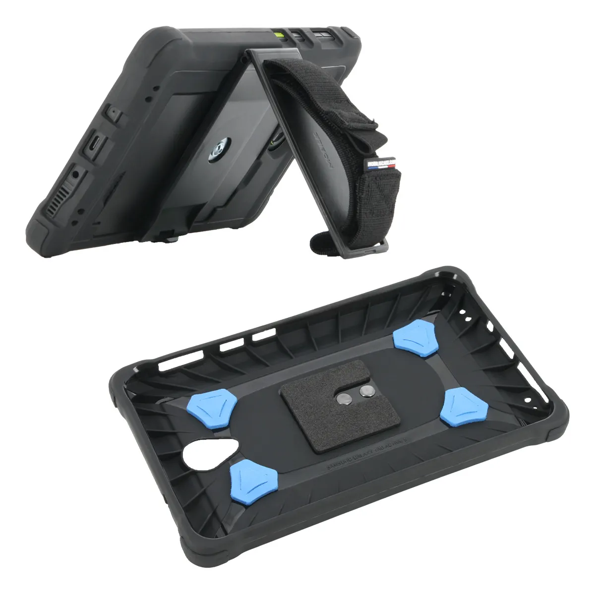 Mobilis 067014 PROTECH tok Galaxy Tab Active5 8" 360 kézistrap állvány #1