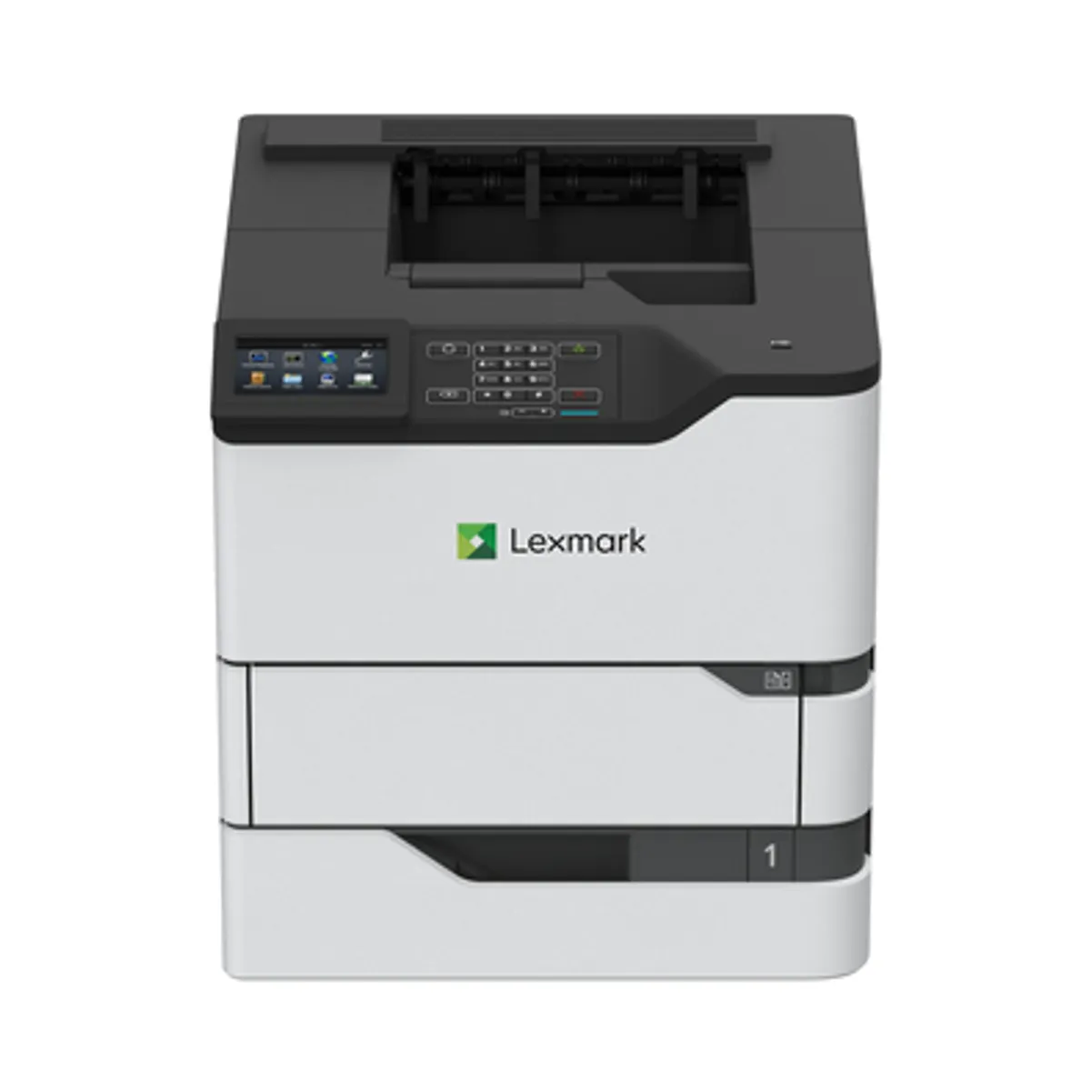 Lexmark 50G0130 MS822de mono lézer duplex nyomtató 52 oldal percenként 1200 x 1200 DPI A4 1 GB memória #1