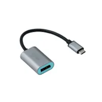 I-tec C31METALDP60HZ USB-C DisplayPort adapter 0,15 m fém ház 60 Hz