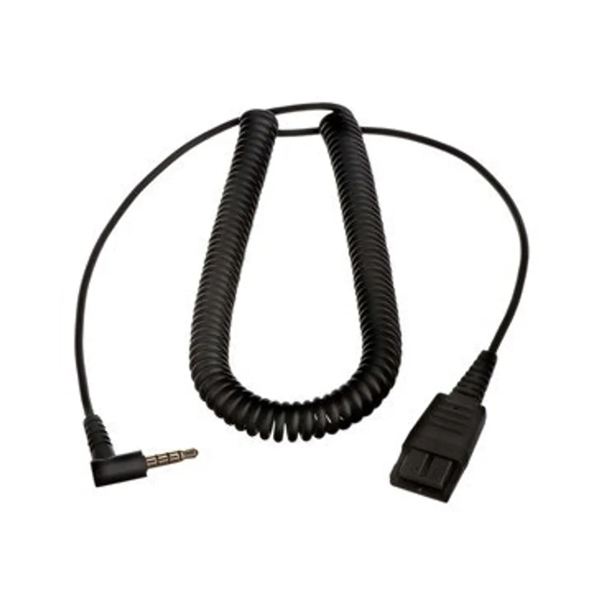 Jabra 8800-01-102 QD 3,5 mm-es spirálkábel fekete #1