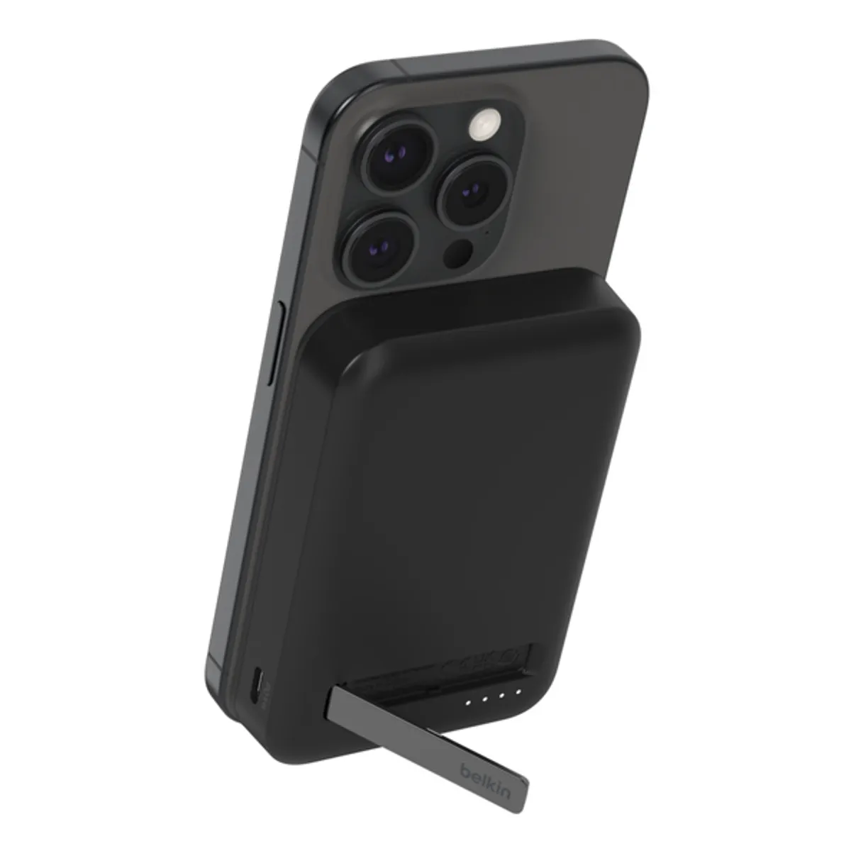 Belkin BPD007BTBK BoostCharge Pro mágneses külső akkumulátor 8000 mAh, 15W, vezeték nélküli töltés, fekete #1