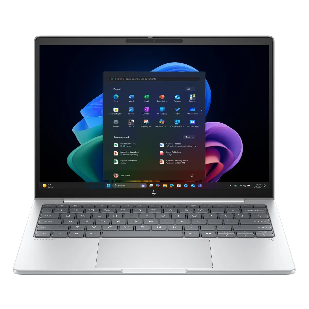 HP Inc. C15A2ET#AKC EliteBook 8 G1a 13.3" WUXGA 1920x1200 32GB LPDDR5x 512GB SSD AMD Radeon 860M Windows 11 Pro Ezüst #1
