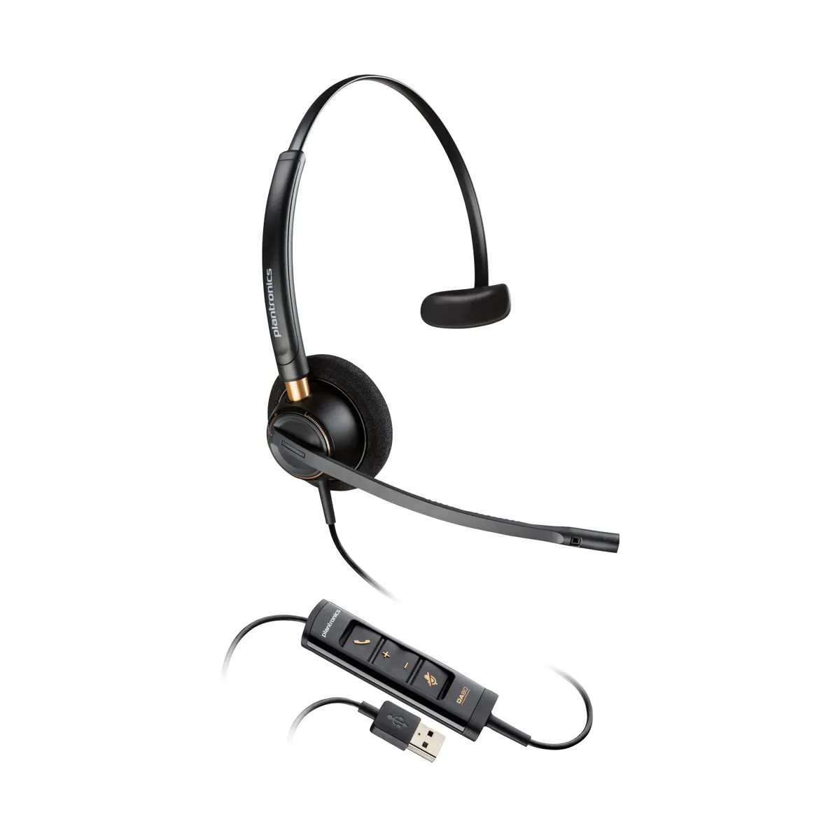 Poly 783R1AA EncorePro 515 monaurális USB-A vezetékes Teams-tanúsítvány 2,085 m fekete #1