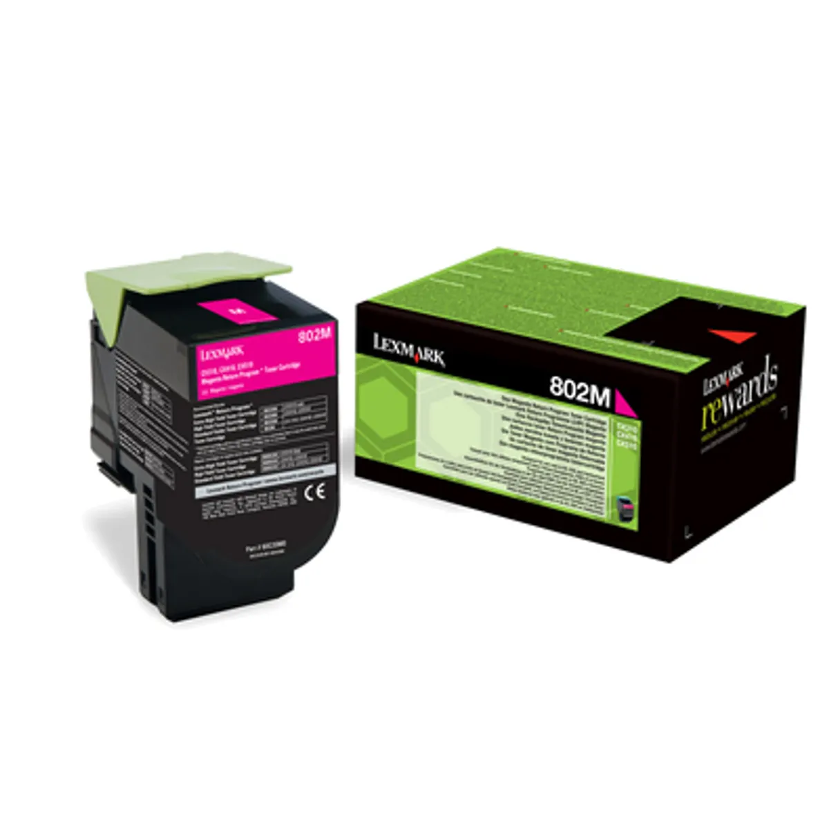 Lexmark 80C20M0 802M magenta toner 1000 oldal CX310 CX410 CX510 #1