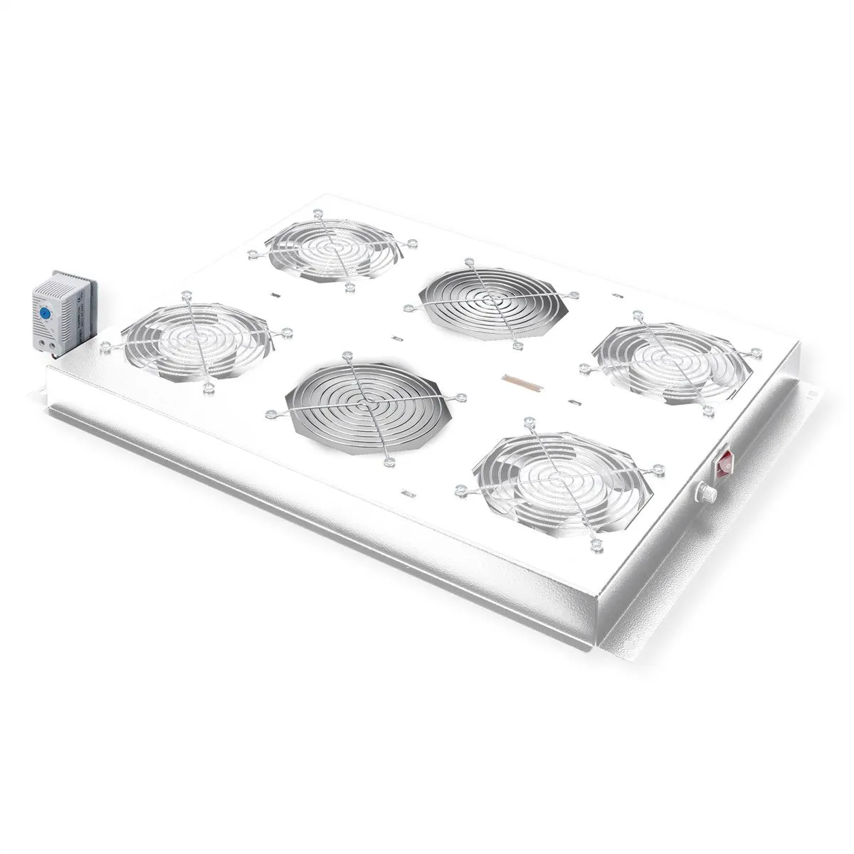Roline 26.21.0273 rack hűtőegység beépített ventilátor 4 db acél szürke #1