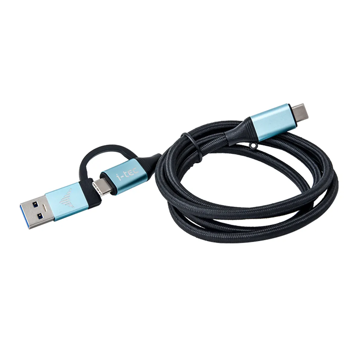 I-tec C31USBCACBL USB-C kábel 1 m USB-C USB-C USB 3.2 Gen 1 10 Gbps fekete kék #1