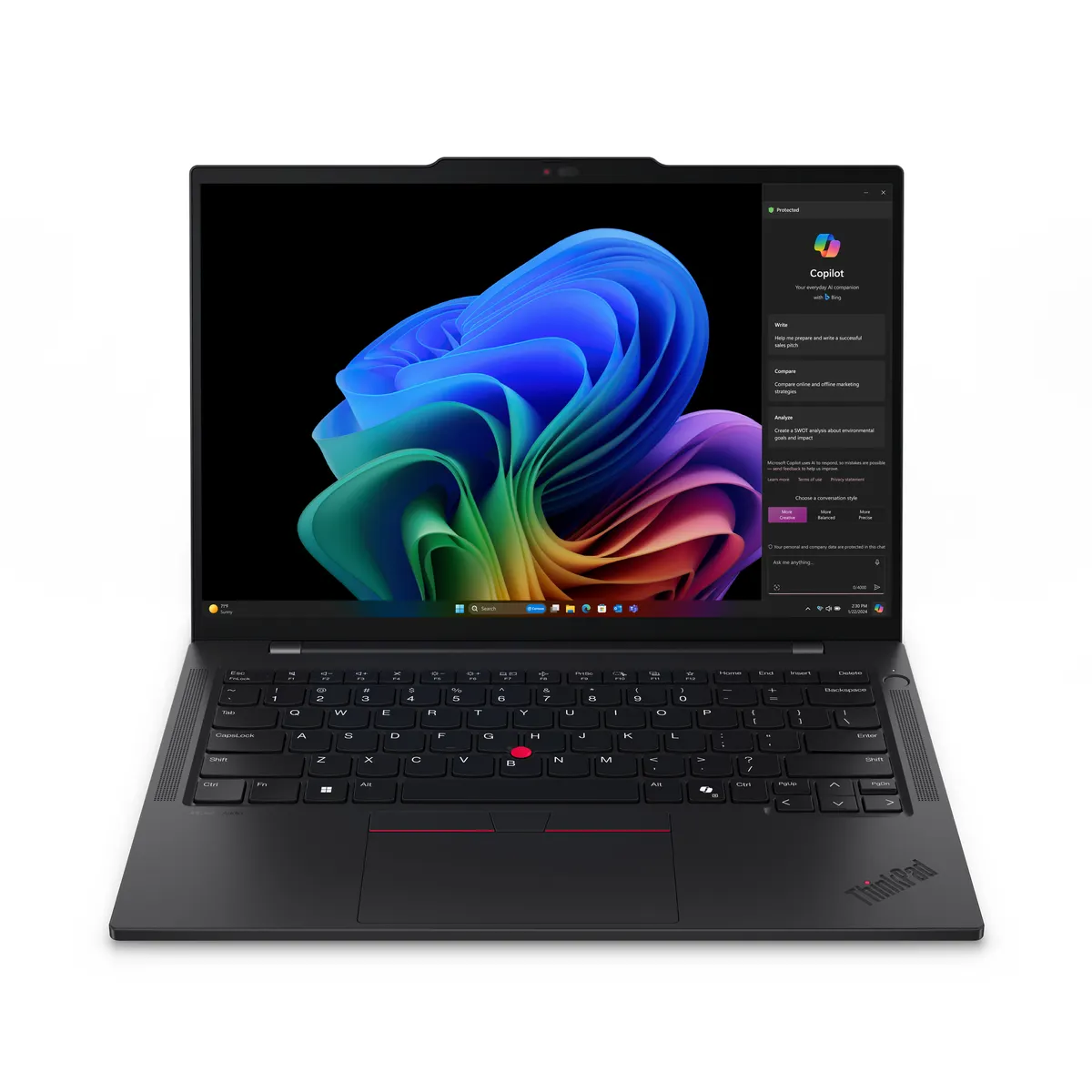 Lenovo 21N10026HV ThinkPad T14s Gen 6 Snapdragon X1P-42-100 14" WUXGA 1920x1200 16GB LPDDR5x 512GB SSD Windows 11 Pro #1