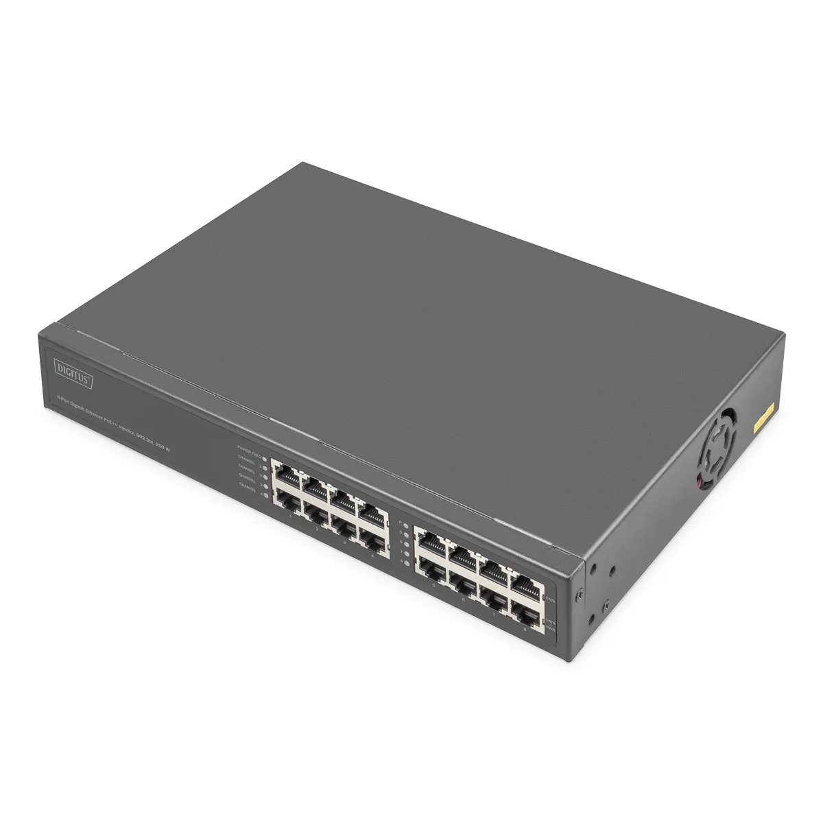 Assmann DN-95118 8-portos Gb LAN PoE injektor 250W 802.3bt #1
