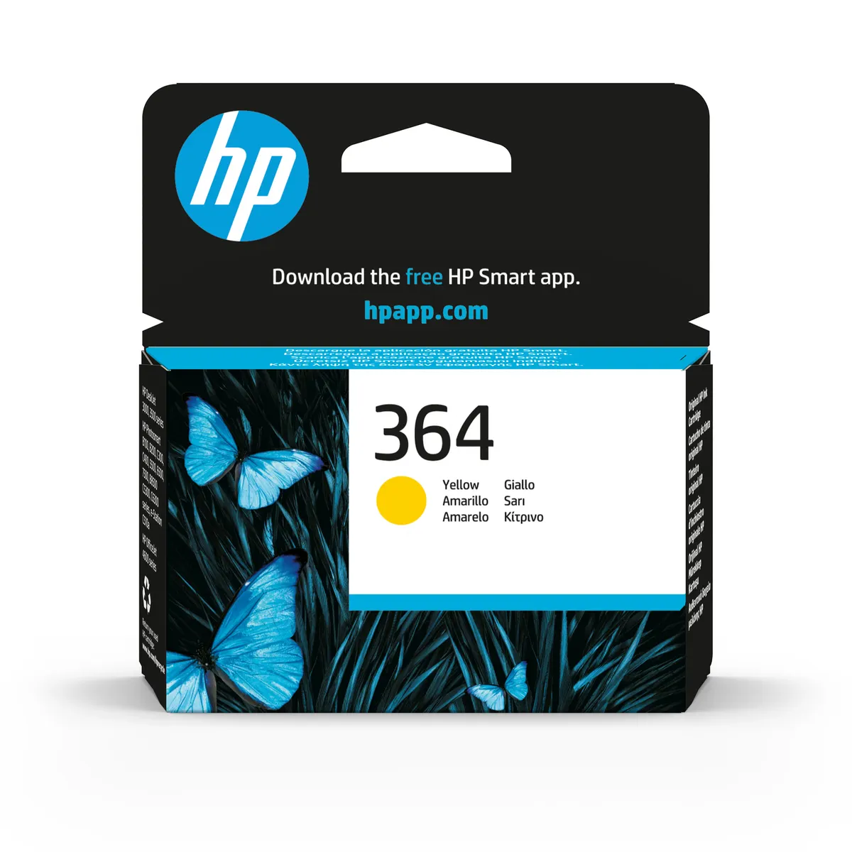 HP Inc. CB320EE#BA1 364 sárga eredeti festék alapú 300 oldalas 1 db #1