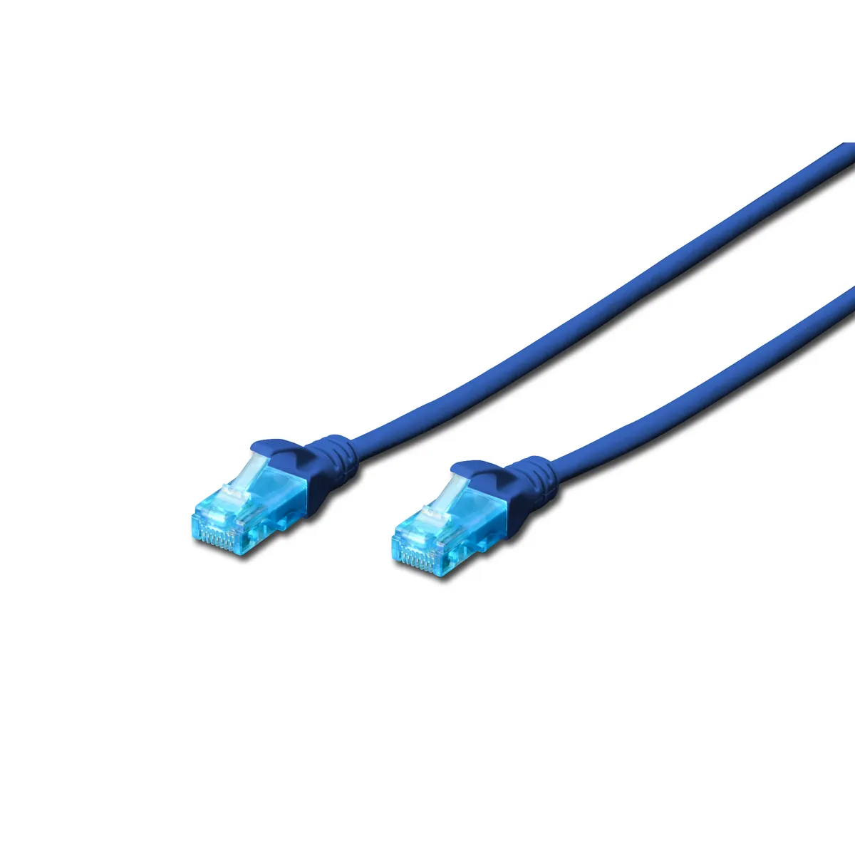 Assmann DK-1512-005/B cat5e utp patch kábel 0,5 m RJ-45-RJ-45 kék #1