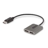 Startech.com MST14DP122DP MST hub DisplayPort bemenet, 2 x DVI kimenet, 0,3 m CE RoHS