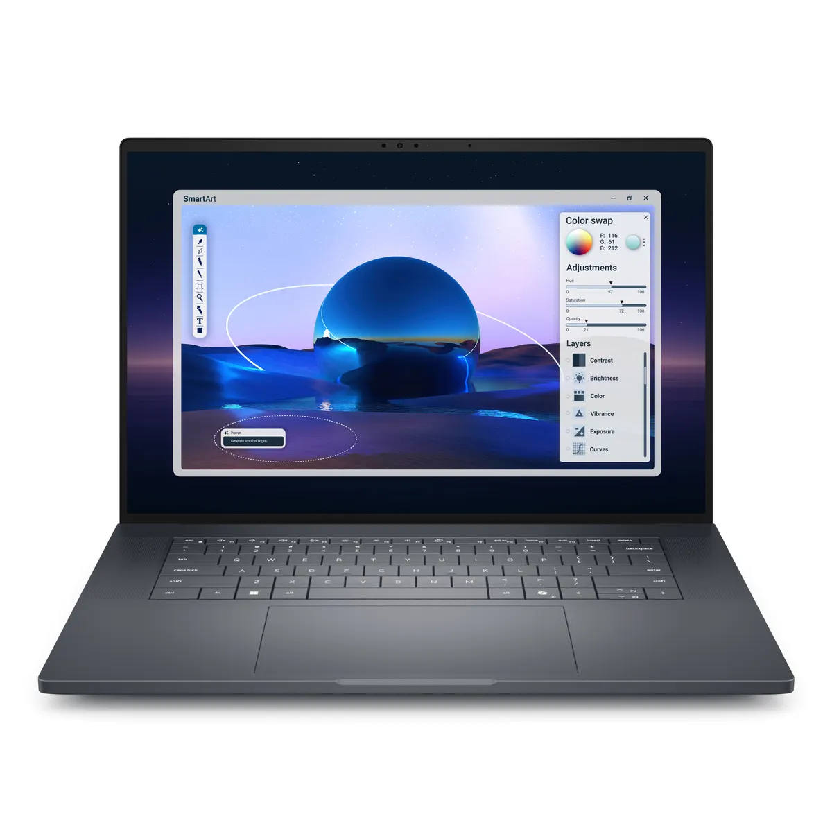 Dell BTO103_MA16250_EMEA Pro Max 16 Premium 16" Core Ultra 7 265H 32GB LPDDR5x 1TB SSD RTX Pro 2000 Windows 11 Pro #1