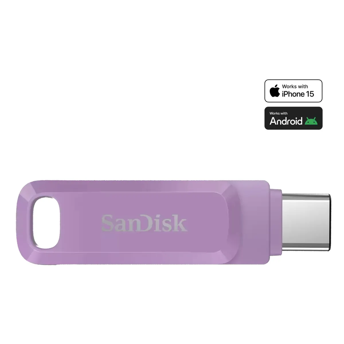Sandisk SDDDC3-512G-G46L Ultra Dual Drive Go USB-C és USB-A 512 GB levendula #1
