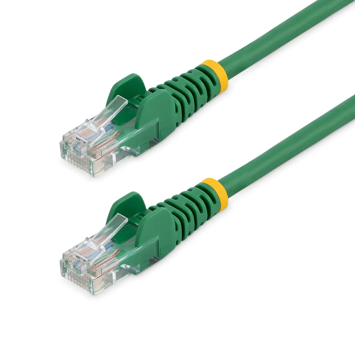 Startech.com 45PAT1MGN Cat5e patch kábel 1 m UTP RJ-45 RJ-45 arany érintkezők zöld #1