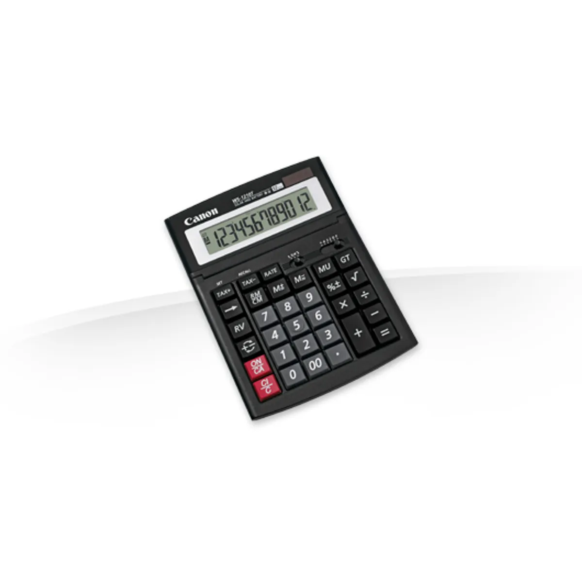Canon 0694B001 WS-1210T 12 számjegyű adószámítás állítható LCD-kijelzőpanel IT-touch kettős áramforrás #1