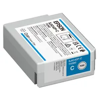Epson C13T52M240 SJIC42P-C tintapatron Cián ColorWorks C4000e