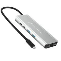 j5create JCD403-N USB4 8K többportos hub USB-C HDMI RJ-45 100 W