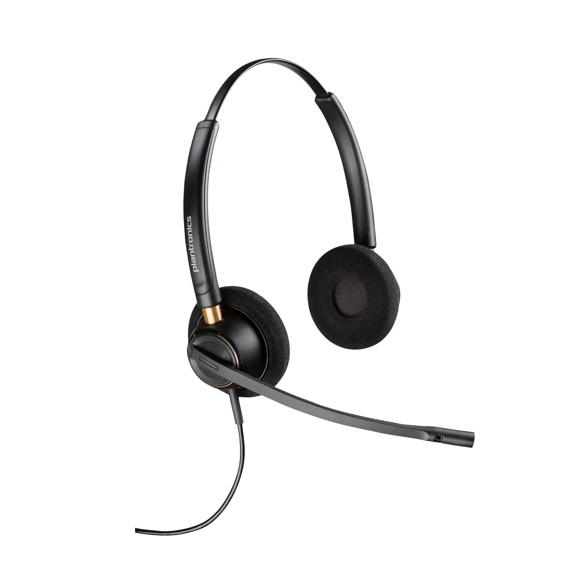 Poly 783P5AA EncorePro 520D binaurális digitális headset quick disconnect vezetékes #1