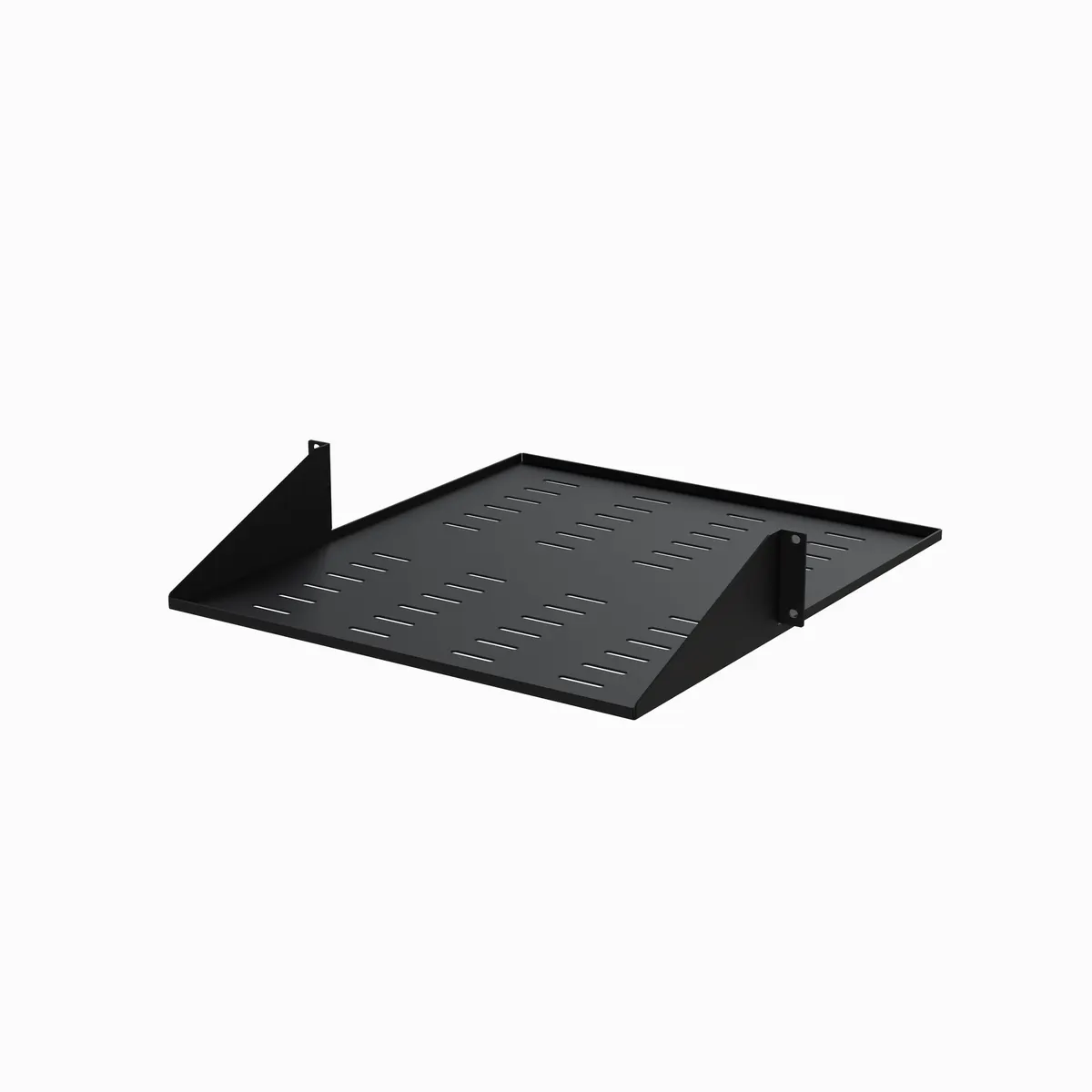 Startech.com CABSHF2POSTV2 2U rack polc Acél Fekete #1