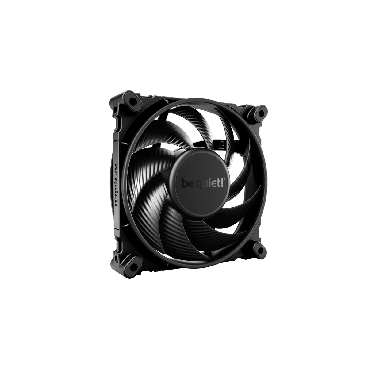 be quiet! BL093 Silent Wings 4 120mm PWM 1600 RPM 82,74 m3h 1,79 mmH2O FDB fekete #1