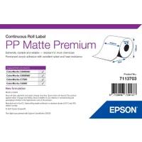 Epson 7113703 PP matt címke folyamatos tekercs 105 mm x 55 m max átmérő 13 cm