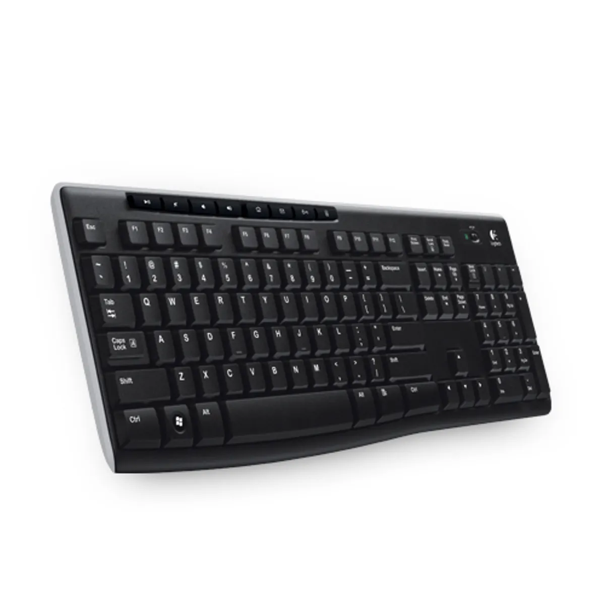 Logitech 920-003741 K270 vezeték nélküli billentyűzet QWERTZ fekete #1