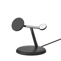 Belkin WIZ023VFBK BoostCharge 3-in-1 mágneses vezeték nélküli töltőállvány Qi2-vel 15W fekete
