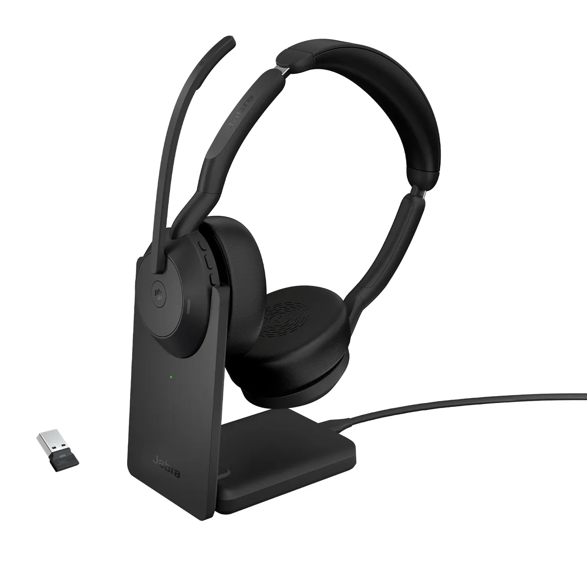 Jabra 25599-999-989 Evolve2 55 MS Stereo Link380a Bluetooth fejhallgató #1