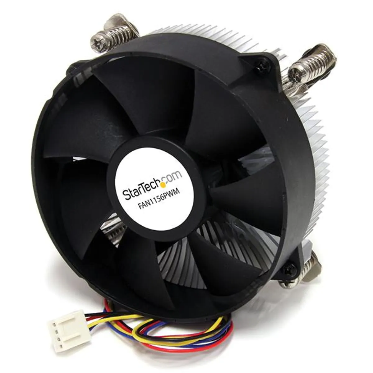 Startech.com FAN1156PWM pwm cpu hűtő lga1156 1155 fekete 12v #1