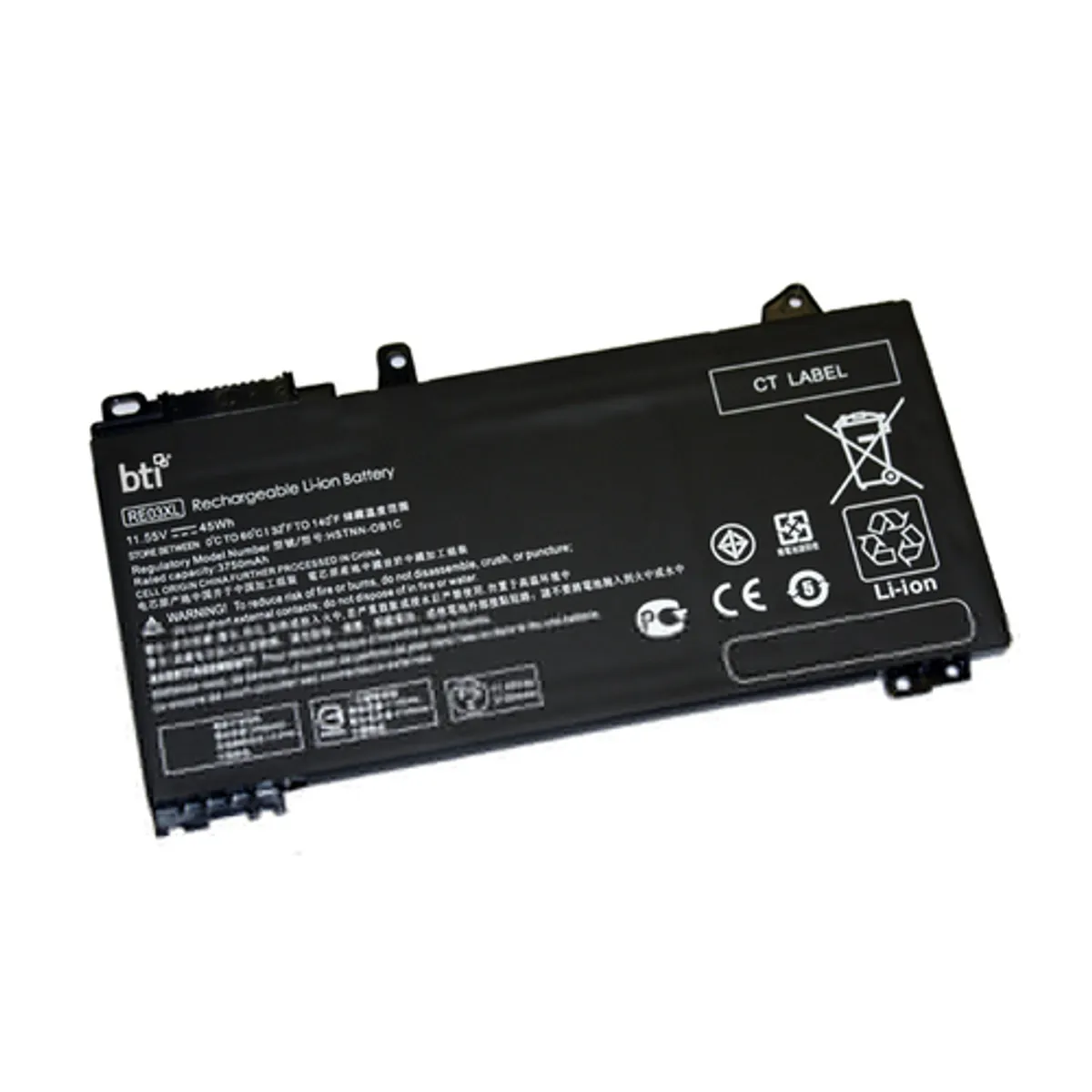 Origin storage L32656-002-BTI BTI 3C akkumulátor ProBook 430 G6 LiPo 11,55 V 45 Wh 3896 mAh fekete #1
