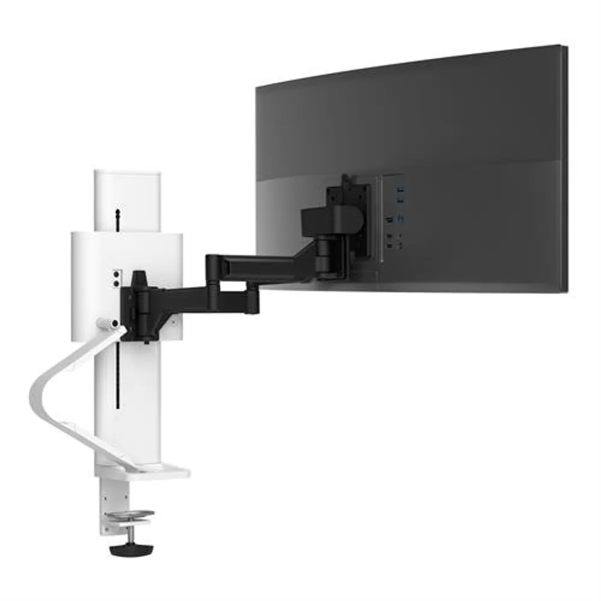 Ergotron 45-630-216 TRACE monitortartó 38" fehér 9,8 kg 75x75-100x100 0-80 fok #1