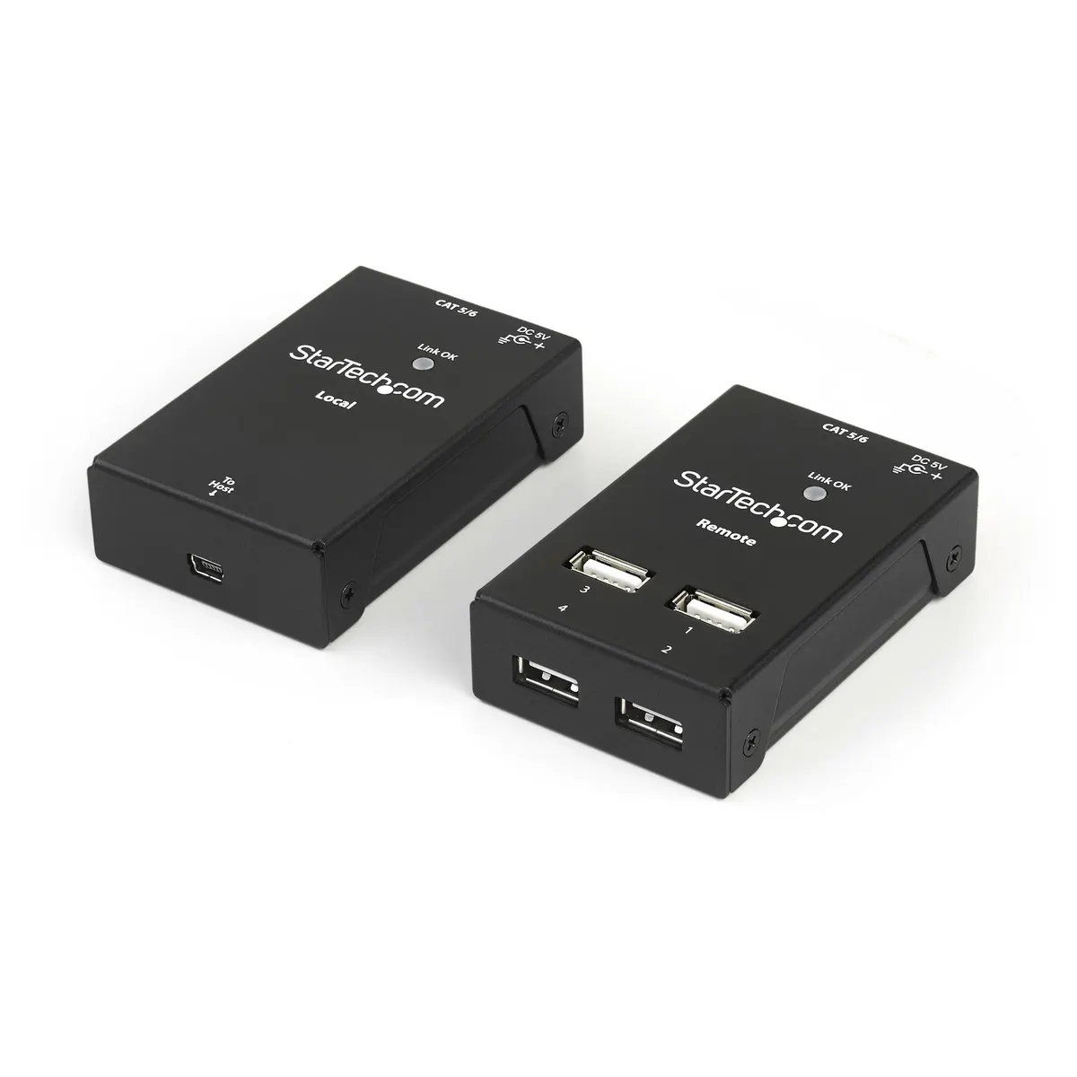 Startech.com USB2004EXTV USB Extender 4-port USB 2.0 fekete #1