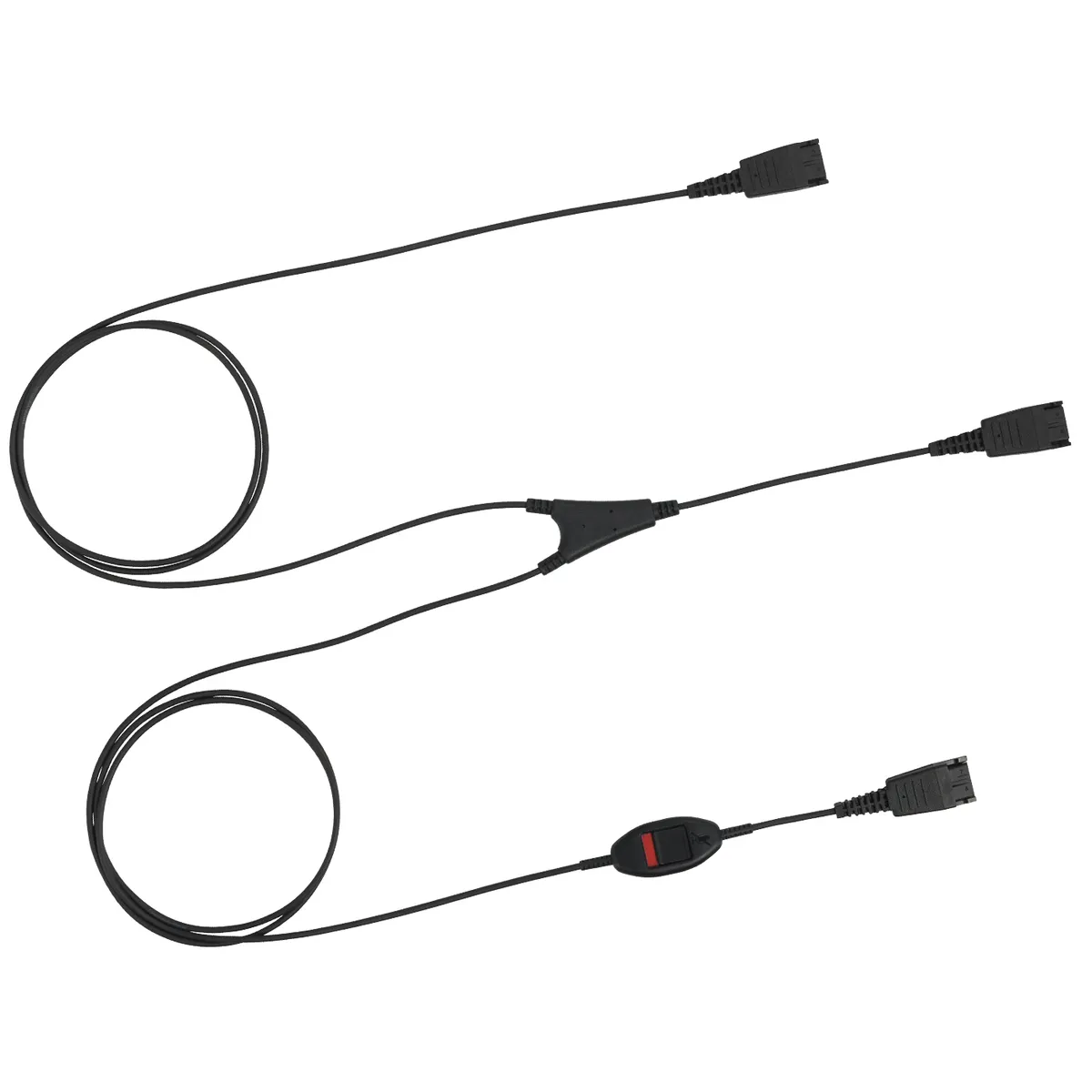 Jabra 8800-02-01 QD felügyeleti kábel Y-kábel némító gombbal #1