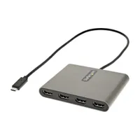 Startech.com USBC2HD4 usb-c 4 hdmi adapter szürke