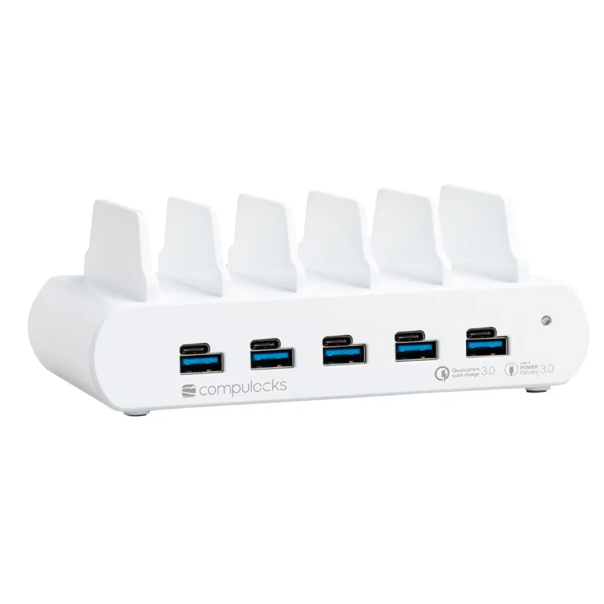 Self positioning 5PUSBCDKS-UK táblagép és okostelefon dokkoló USB USB-C univerzális fehér #1