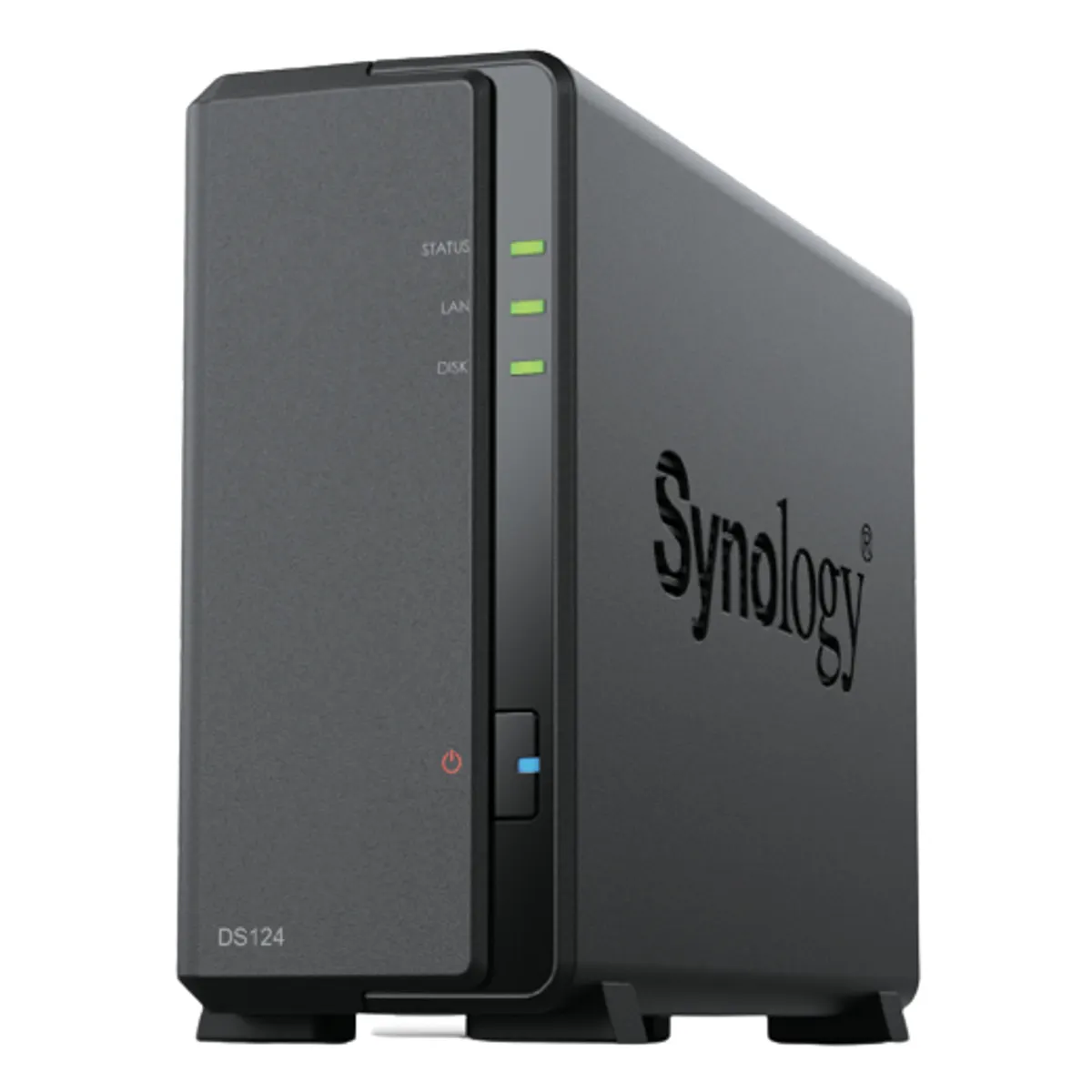 Synology DS124 DiskStation 1-bay NAS Realtek RTD1619B, 1 GB DDR4, 1 GbE, 2x USB 3.2 Gen1 #1