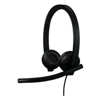 Logitech 981-001431 H570e headset USB-C Teams verzió 1,9 m fekete