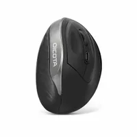 Dicota D31981 Relax vezeték nélküli ergonómikus egér Bluetooth 1600 DPI 5 gomb gyűrűs görgő