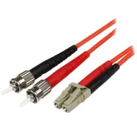 Startech.com 50FIBLCST5 optikai patch kábel 5 m OM2 LC-ST duplex 50 um #1