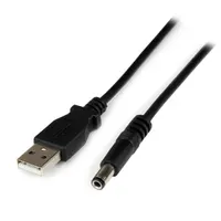 Startech.com USB2TYPEN1M USB A-DC barrel tápkábel 1 m
