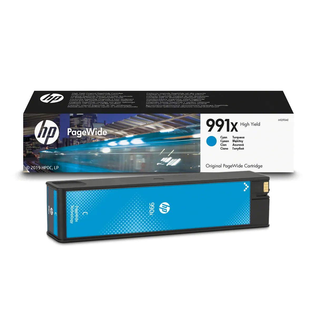 HP Inc. M0J90AE PageWide 991X eredeti cián tintapatron Magas hozam 16000 oldalak 1 db #1